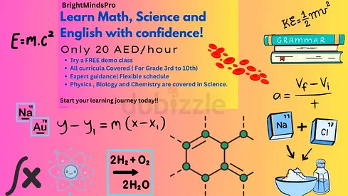 FREE Demo • 20 AED/Session
1-to-1 | Grades 3-12
IB • IGCSE • CBSE • A-Levels • ADEK • KHDA • M