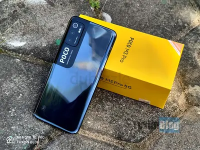 POCO M3 Pro 5G - Black, Good Condition with Box