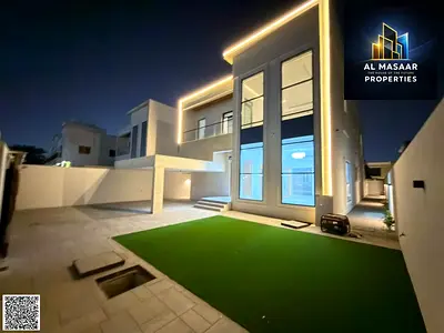 فيلا تصميم موردن مساحة 5000 قربية من المسجد و الشارع الرئيسى بسعر شامل المكييفات و قابل لتفاوض