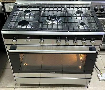 Siemens latest model IQ-700 gass/electric 5 burner top gass oven electric stove 90x60 cooking range
