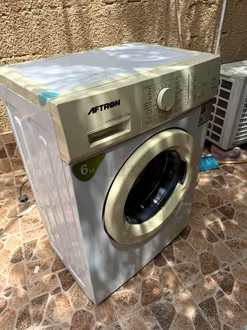 Used 6kg Aftron Front Load Washing Machine - Good Working Condition