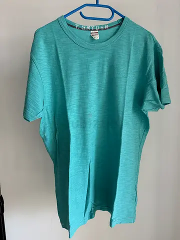 Champion x Todd Snyder Men Turquoise Sportswear T-Shirt Size S