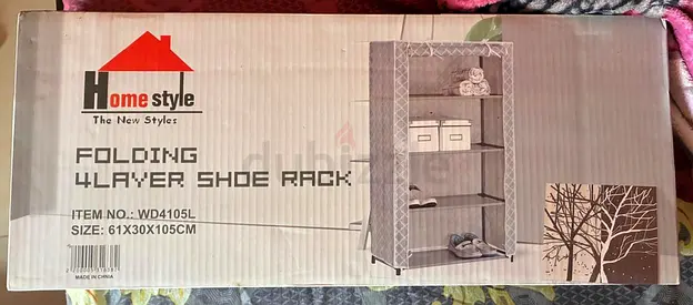 Collapsable / Folding 4 Layer Shoe Rack - Brand NEW!! - ORIGINAL Packaging