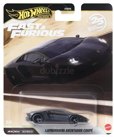 Hotwheels Fast and Furious Lambprghini Aventador
