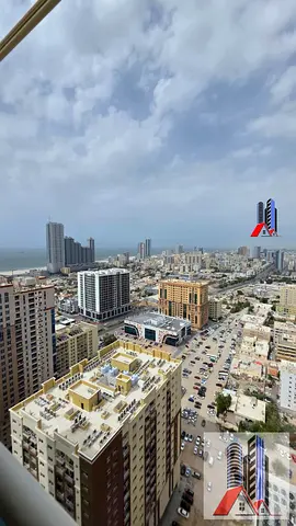 AVAILABLE 3BHK FOR RENT IN AJMAN ONE TOWERS, TOWER 11 FULLY OPEN VIEW AND PARTIAL SEA VIEW