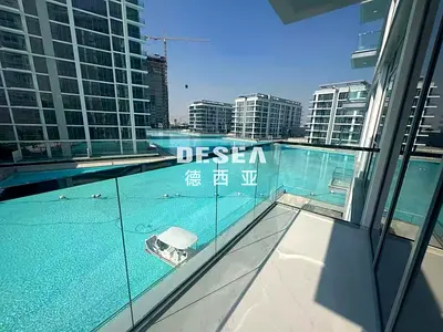 شقة بغرفتي نوم | مساكن 13 | كريستال لاجون وإطلالة على المسبح