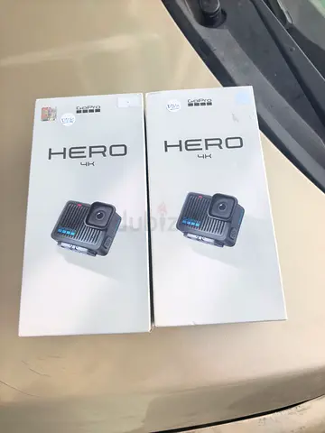 Pair of GoPro HERO4 (4K) cameras in original boxes