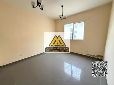 استديو للإيجار السنوي في العالية – عجمان | مطبخ منفصل وتكييف مركزي وموقع مميز بجانب شارع الشيخ محمد بن زايد