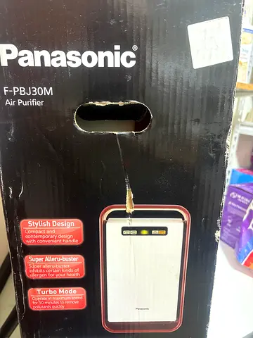 Panasonic F-PBJ30M Air Purifier - Lightly Used, Complete in Box