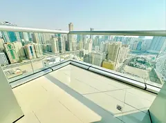Luxury 3BHK Apt 4 bath Maidroom Laundry 2 Balcony Wardrobe Gym Pool Parking Maintenance Free Family