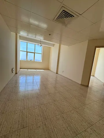 Two bedrooms and a living room in Al Majaz 2 area. A prime location suitable for families, very close to all services, with free parking in a very dis