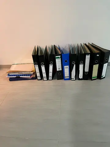 Free Office file and plastic folders