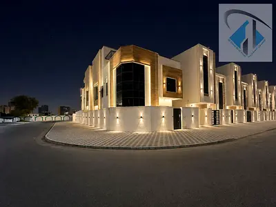 امتلك فيلا بدون رسوم تسجيل طابقين + روف 6 غرف ماستر بالخزاين زاوية شارعين