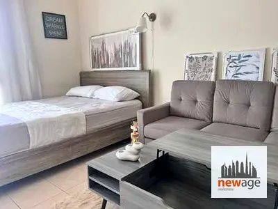 Spacious furnished Studio in Discovery Garden