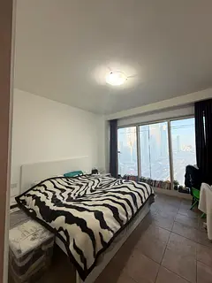 Ready to move private room with washroom in UP TOWAR emirates towers metro exit 1