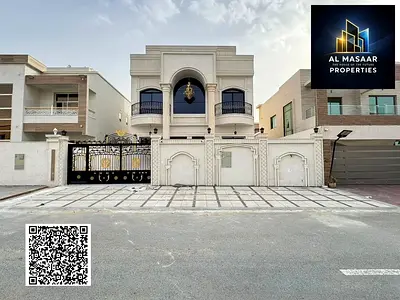 فيلا كلاسيك طابقين وروف 6غرف نوم ماستر شامل كهرباء ومياه تملك حر لجميع الجنسيات