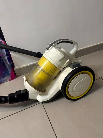 Used Cylinder Vacuum Cleaner - Compact Canister Model