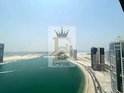 Spacious Appartment full sea view with panaromic windows two master bedroom Huge balcony Swiming pool gym free easy exit to dubai in al mamzar Sharjah