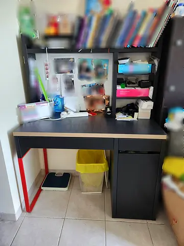 IKEA Desk with Storage – work smarter with shelves, drawer  cabinet