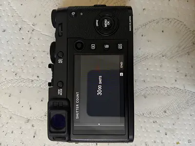 Fujifilm X100F Compact Mirrorless Camera (Minimum Usage) — 3000 shutter count, good condition.