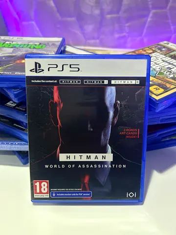 Hitman World of Assassination (PS5) - Disc Case