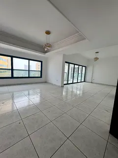 With one month free, a large two-bedroom apartment with a maid's room is available for annual re