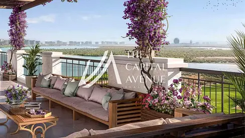 Partial Golf View | Closed Kitchen | with Balcony