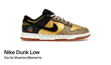Nike Dunk Low Dia De Muertos Original Slightly Used