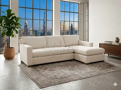 Crategbarrel L Shape Sofa Good condition