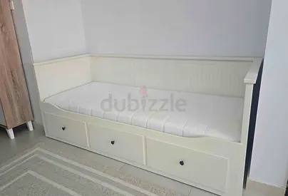IKEA Hamnes day bed with 2 mattress and 3store drawers underneath