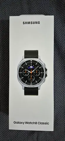 Samsung Galaxy Watch8 Classic (boxed) - Silver, 46mm