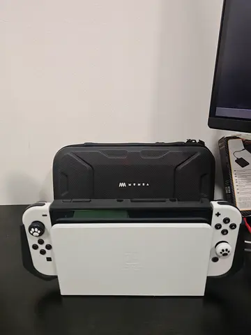 Nintendo Switch OLED (Jailbroken) + 512GB Micro SD Card + MUMBA Bag  Case