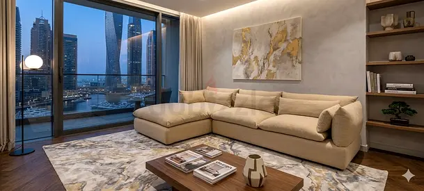 Marina Home L Shape Sofa Beige