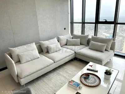 IKEA Soderhamn Corner Sofa Beige Excellent condition