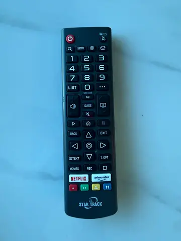 Smart TV Remote Control with Streaming Buttons (Netflix) - Working Condition