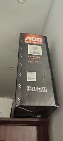 AOC Gaming Monitor (Boxed) - 27 inch, curved, .5 ms response time, box opened brand new