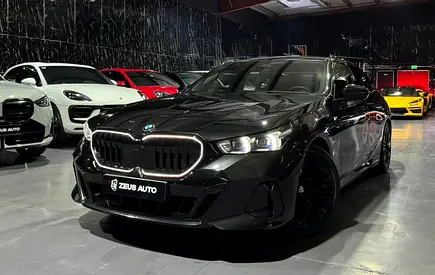 BMW 5-Series 520i 2024 GCC | Excellent | Full Service History | Warranty 04/2029 | Service 03/2029