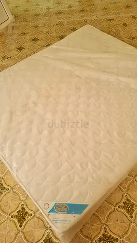 Double Quilted Mattress Protector - Clean White