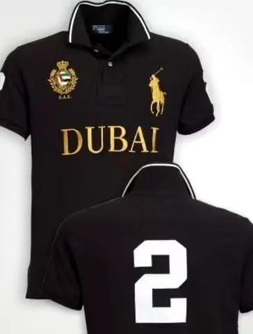 black dubai polo ralph lauren shirt