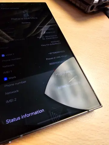 Samsung s24 ultra .exchange for iphone