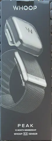 WHOOP 5.0 Peak with 12-Month Membership - 24/7 Activity Tracker
