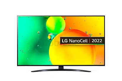 LG 43 Nano Cell Smart TV - 4K, 43NANO76