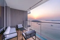 Family-Friendly 3BR + Maid | Beach Isle | Sea View &amp; Beach Access | All Bills Included
