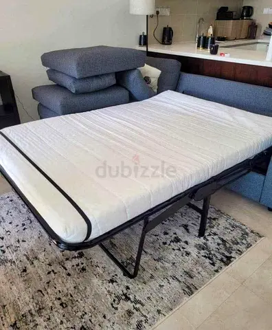 Ikea vimle L shape sofa bed with mattress and storage