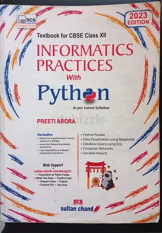 Grade 12 IP (Informatics Practices) textbook