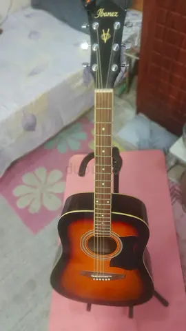 Ibanez Acoustic Guitar - Sunburst, Good Condition