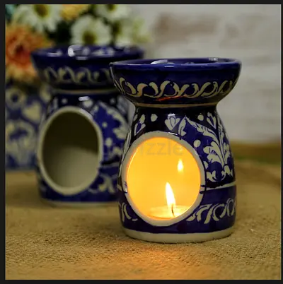 Blue Pottery Crockery - Handpainted