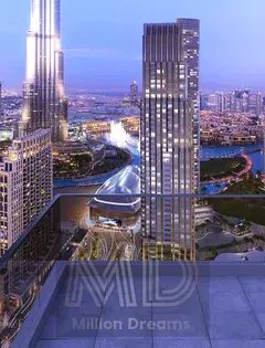 3BR Apartment | Forte 1 | Sea &amp; Downtown Views