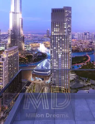 3BR Apartment | Forte 1 | Sea & Downtown Views