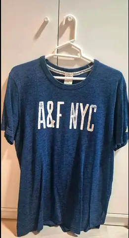 Abercrombie  Fitch AF NYC navy blue mens t-shirt, size XL